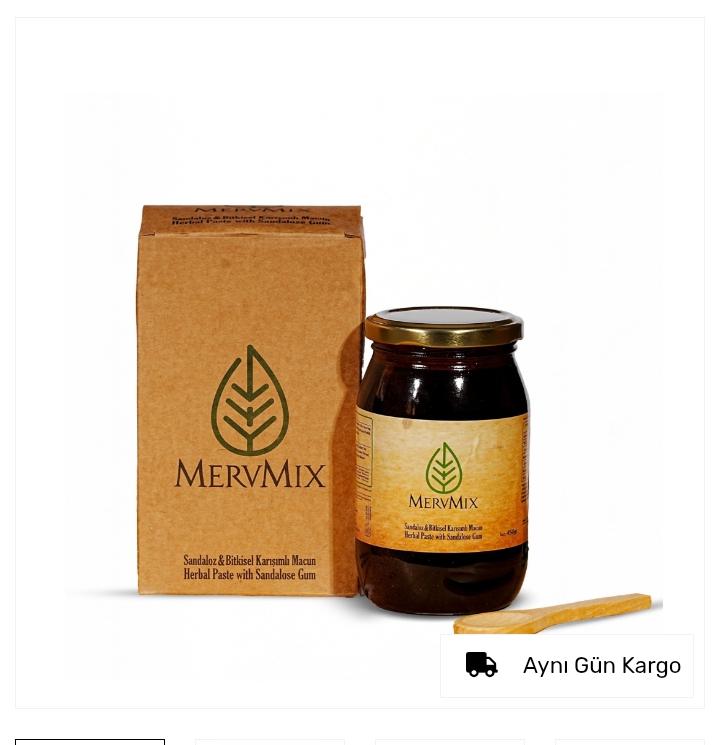 MERVMİX BİTKİSEL DETOKS MACUNU